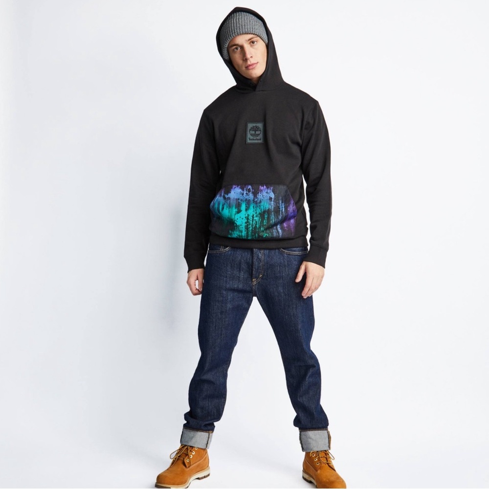 NWT Timberland Men’s Regular Fit Logo Hoodie Size S